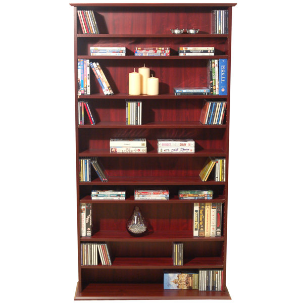 Latitude Run Multimedia Wall Mounted Open DVD/CD Shelf & Reviews